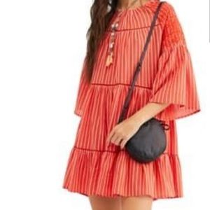 FREE PEOPLE EMBROIDERED BOHO DRESS BRAND NEW